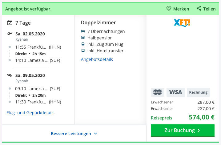 Urlaub in Kalabrien