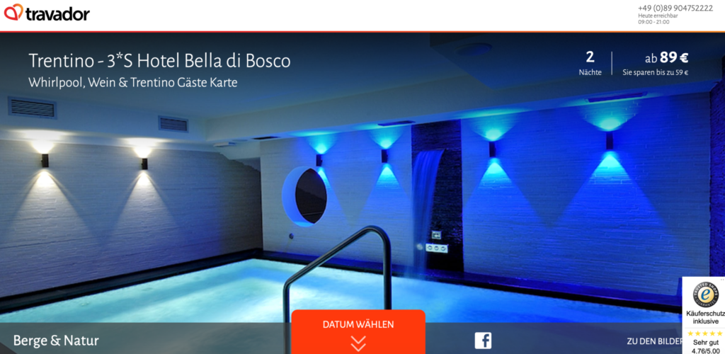 Wellness Auszeit in Südtirol