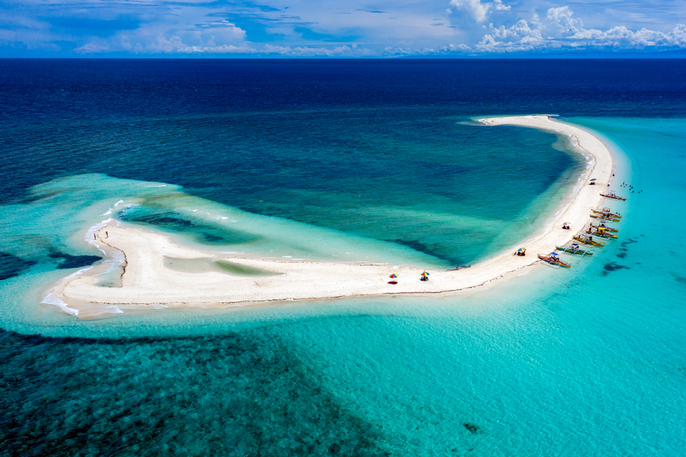 White Island Beach Philippinen