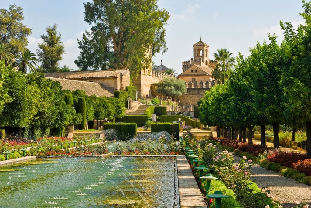 Alcázar de los Reyes Cristianos, Cordoba, Spanien