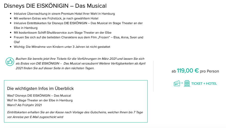 Eiskönigin Musical