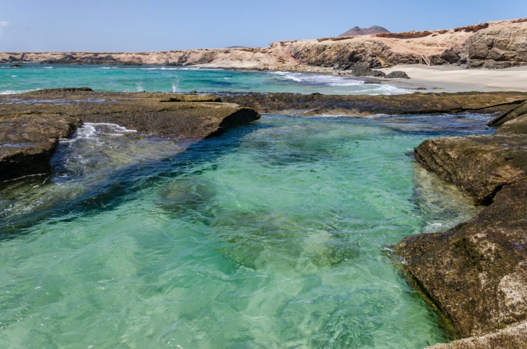 Fuerteventura, Naturpool, Piscinas Naturales Aguas Verdes