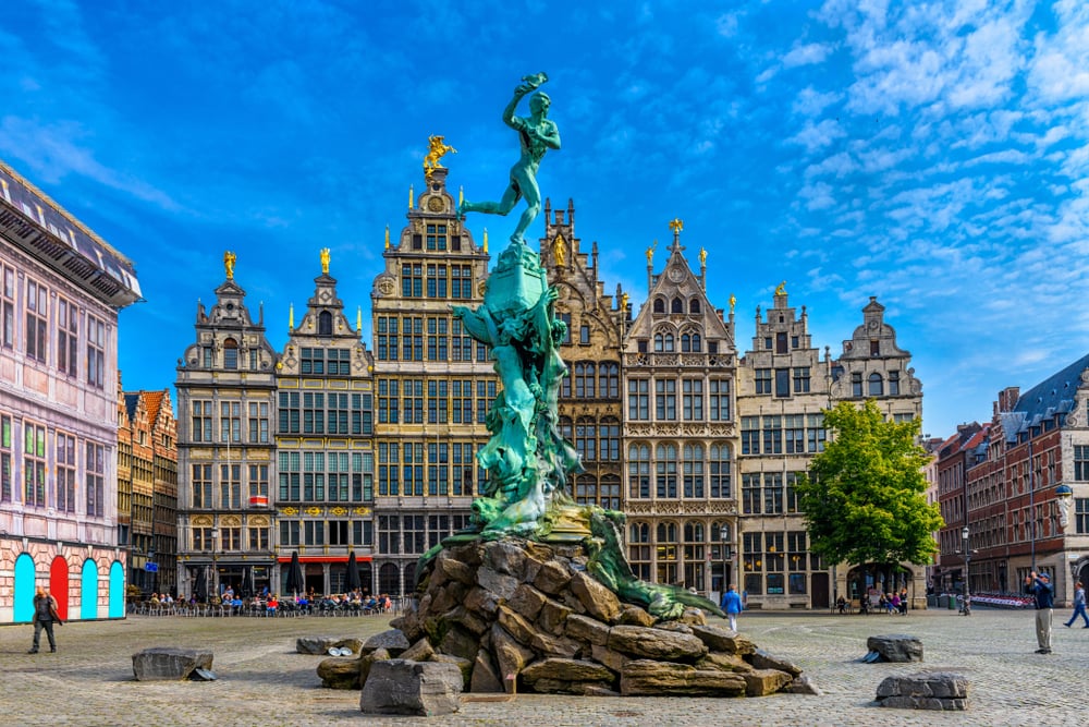 Der Grote Markt von Antwerpen