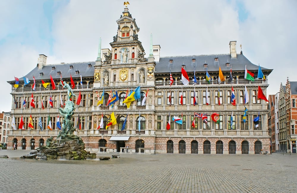 Das Stadhuis von Antwerpen