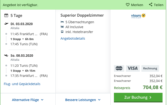 Tunesien All Inclusive Urlaub