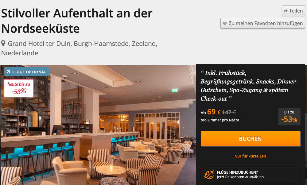 Wellness Urlaub Nordsee