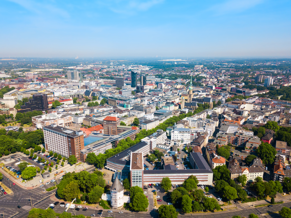 Blick über die Dortmunder Innenstadt