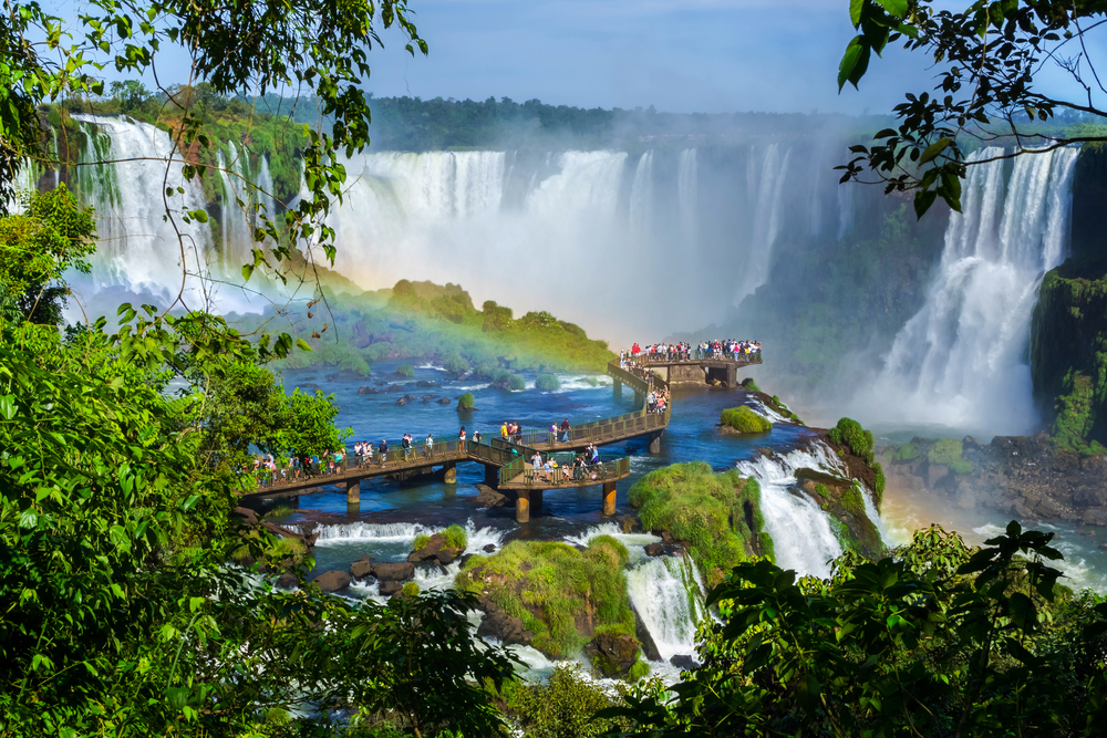 Brasilien, Iguazú Wasserfälle