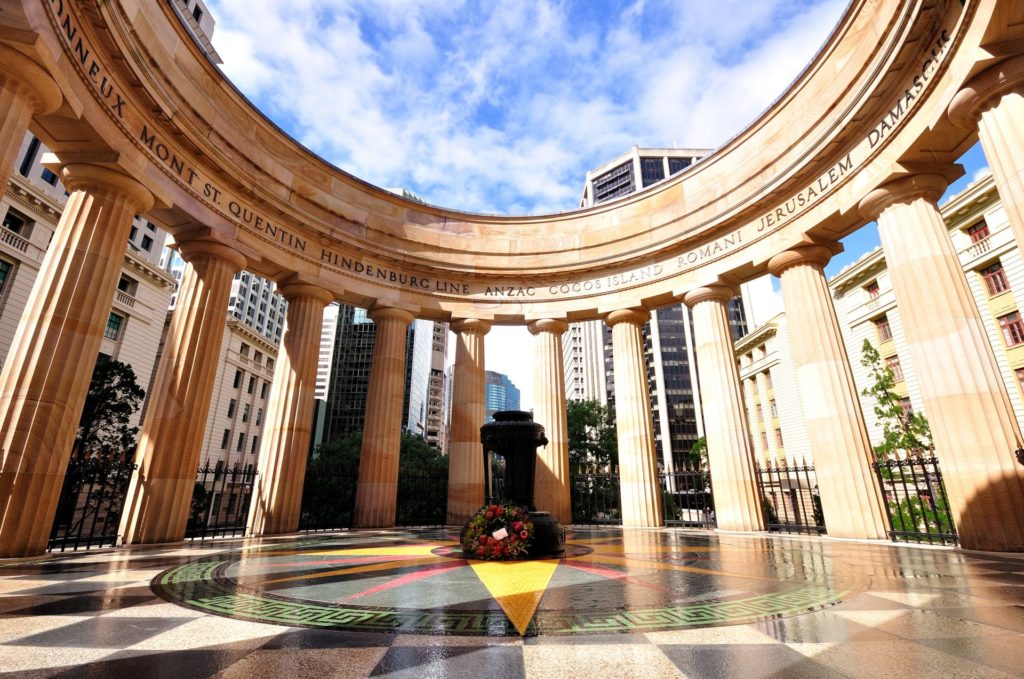 Brisbane, ANZAC Square, Queensland