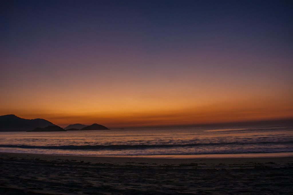 Strand von Castelhanos, Brasilien