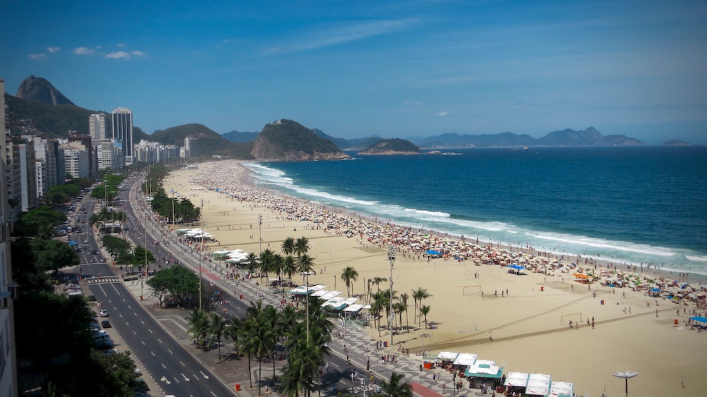 Copacabana, Rio de Janeiro, Brasilien