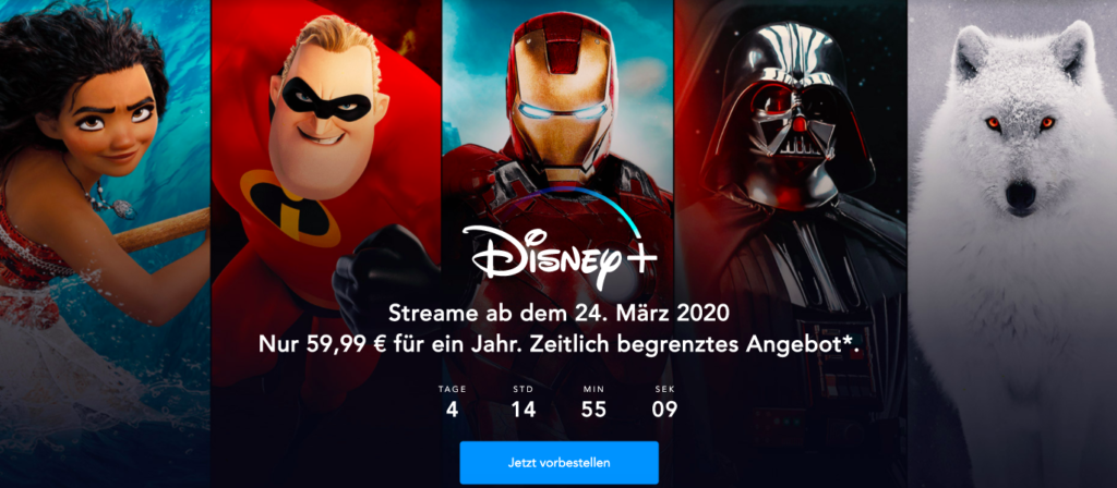 Disney+ Streamingdienst