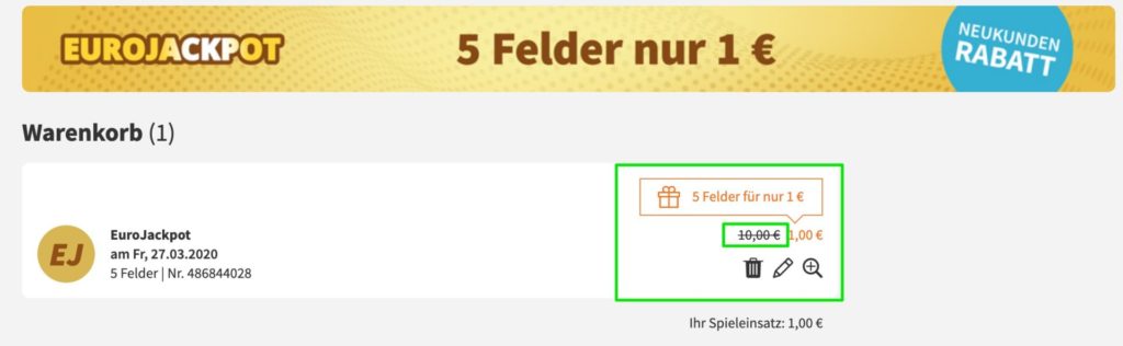 Holt euch den Jackpot