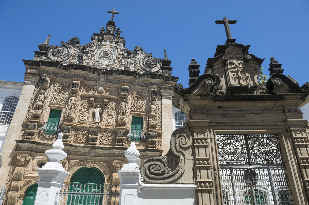 Die Igreja da Ordem Terceira de Sao Francisco in Salvador da Bahia