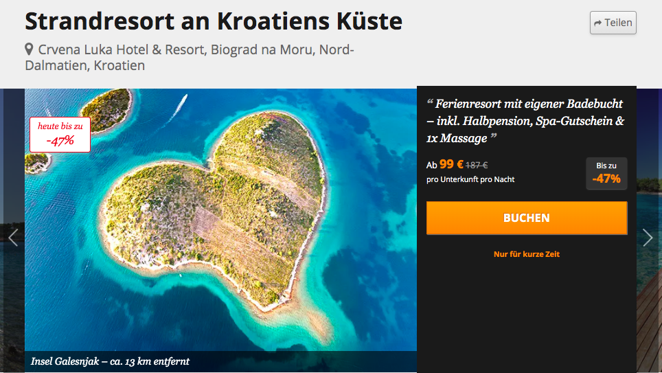 Kroatien Kurztrip