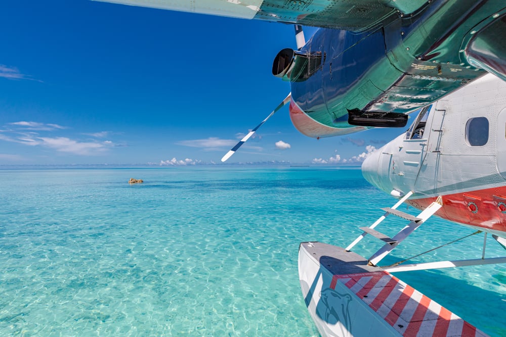 Malediven, Wasserflugszeug