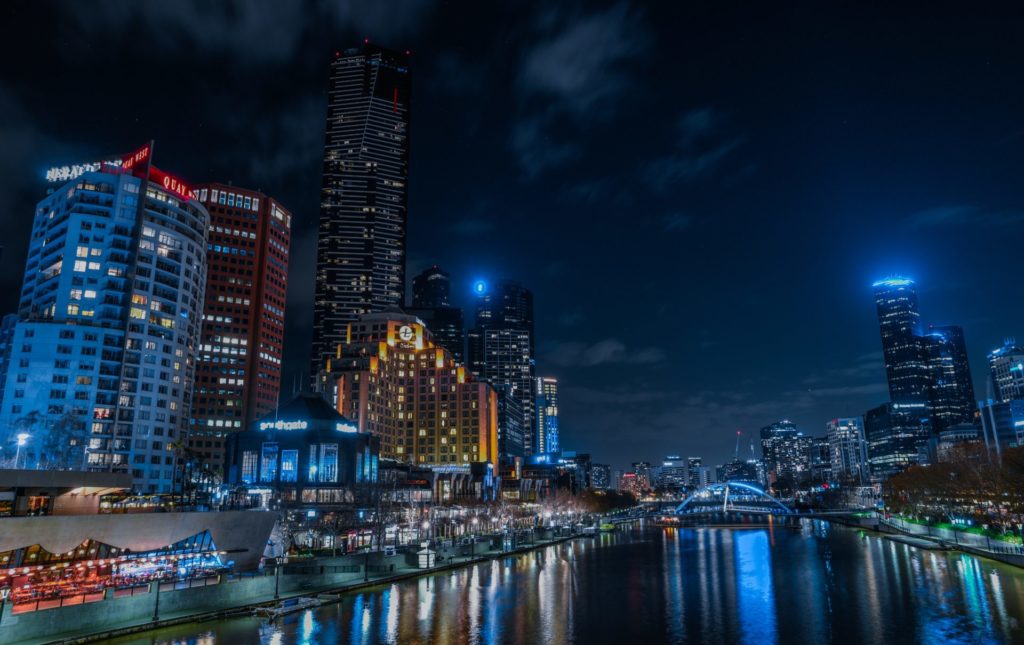 Melbourne, Yarra River, Australien