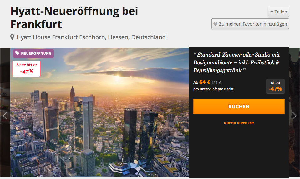 Neueröffnung in Frankfurt