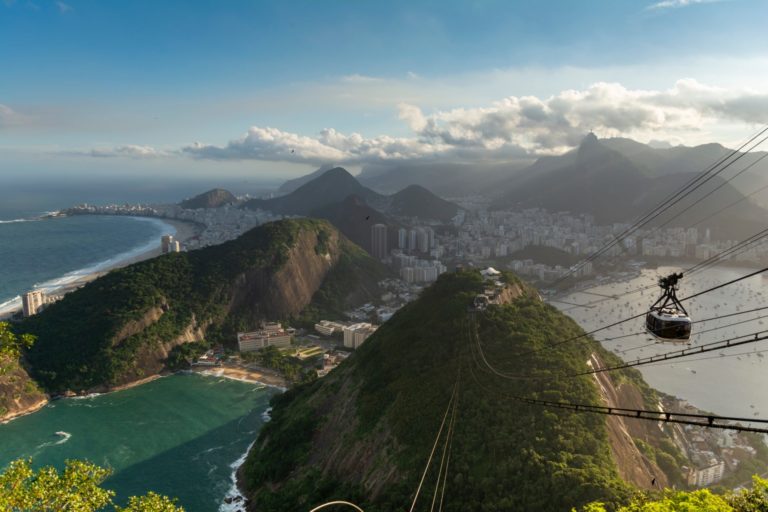 Vogelblick auf Rio de Janeiro