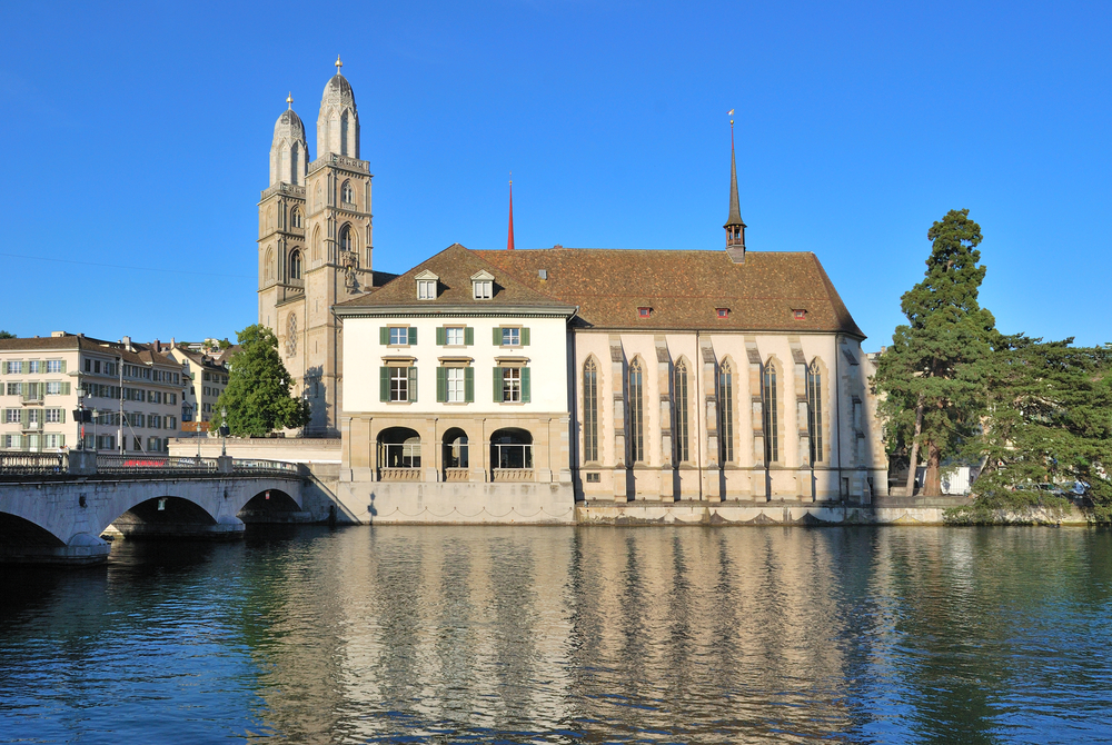 Die Wasserkirche von Zürich