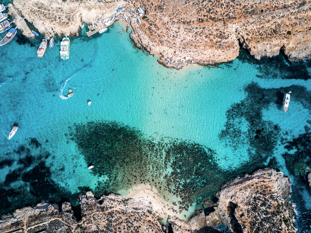 Die Blaue Lagune auf Malta