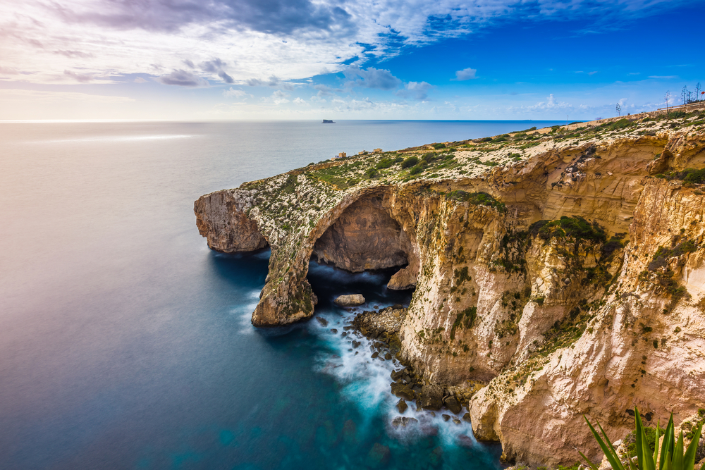 Bogen über der Blauen Lagune, Malta