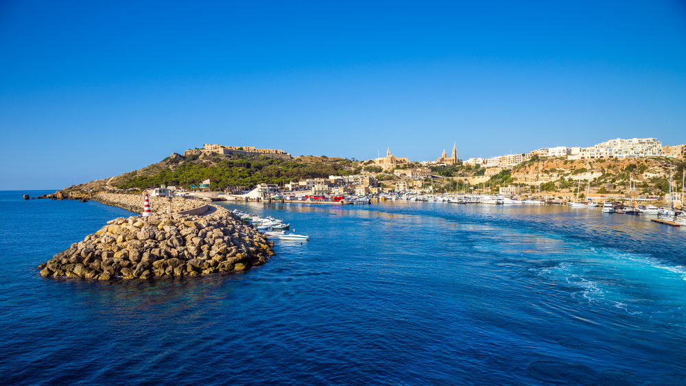 Die Insel Gozo auf Malta