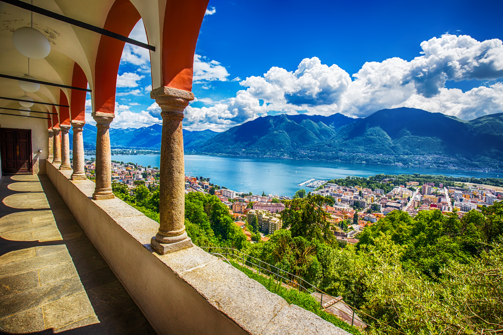 Italien, Schweiz, Lago Maggiore