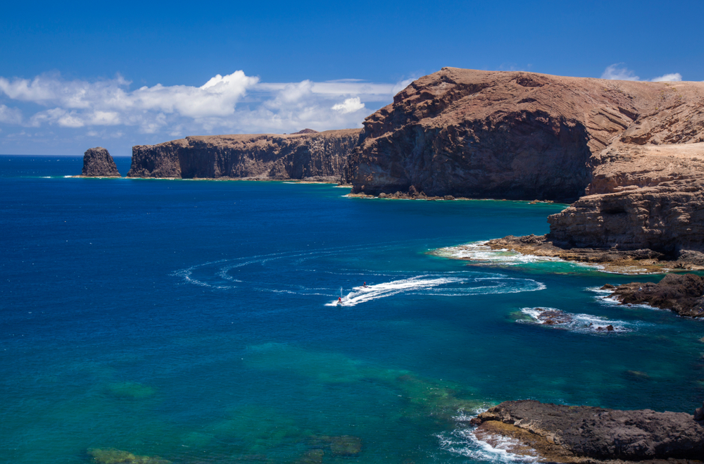 Jetskis vor Fuerteventuras Küste