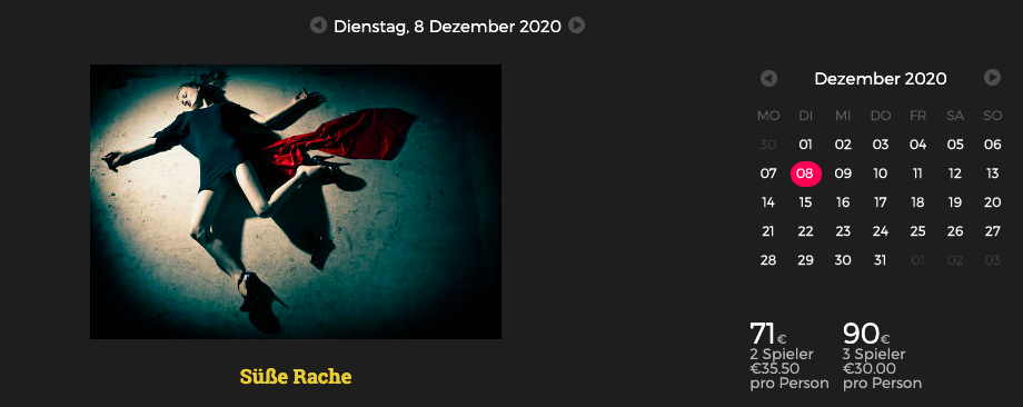 Krimihotel mit Escape Room