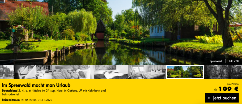 Kurzurlaub im Spreewald