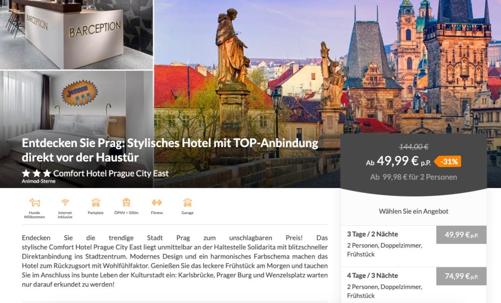 Prag Kurzreise