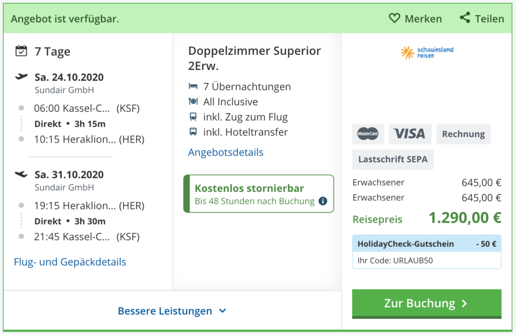 Neueröffnung auf Kreta