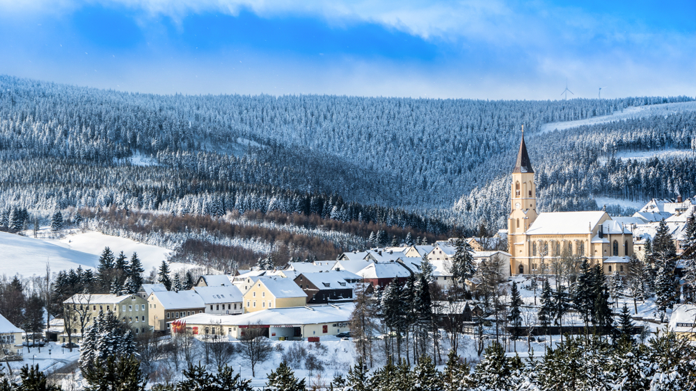 Oberwiesenthal im Winter