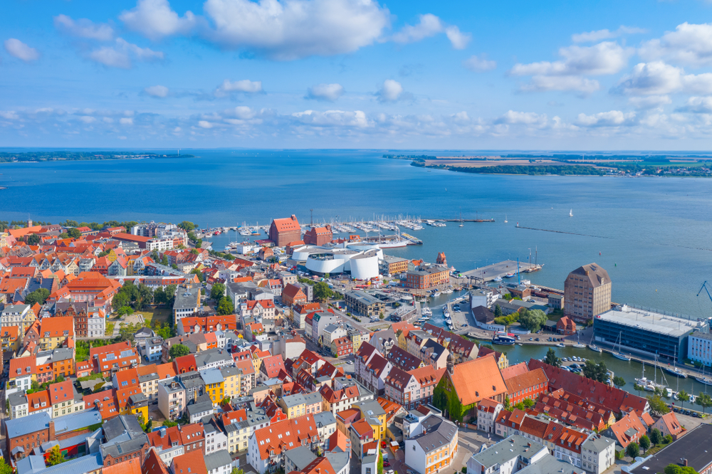 Blick über die Altstadt von Stralsund