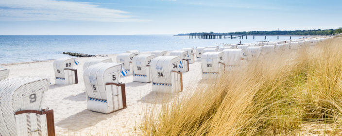 Strandkörbe am Timmendorfer Strand