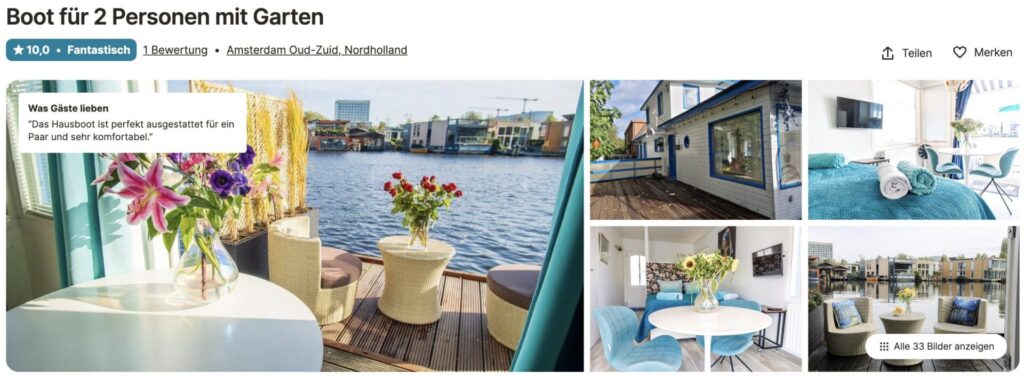 Amsterdam Hausboot