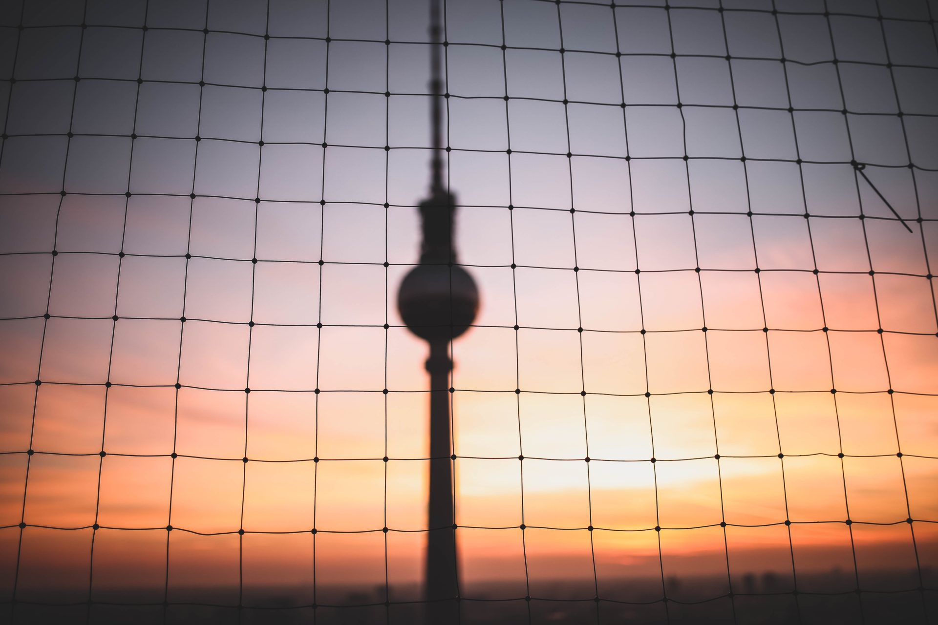 Blick auf den Fernsehturm, Berlin