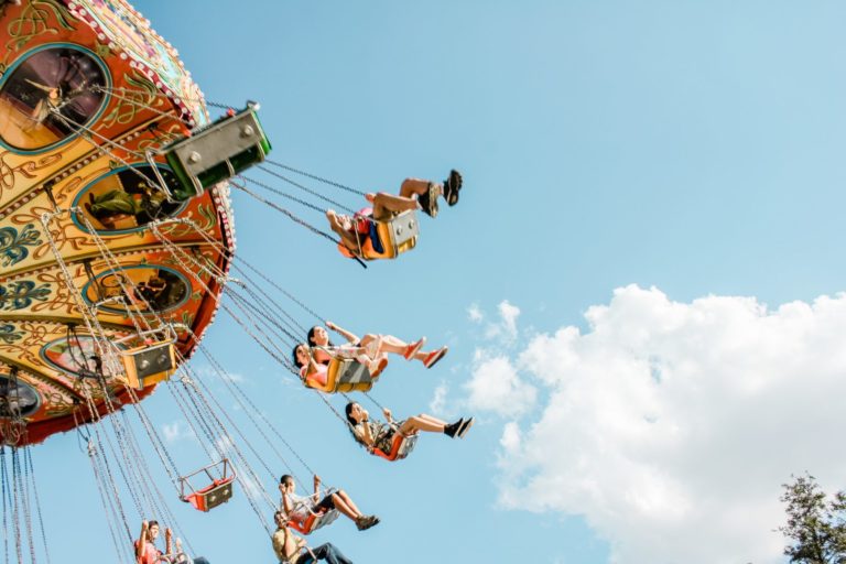 Karussell im Freizeitpark
