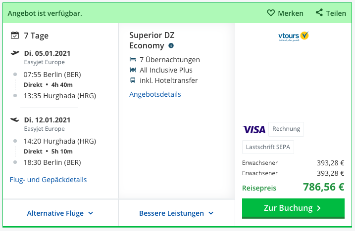 Hurghada Urlaub