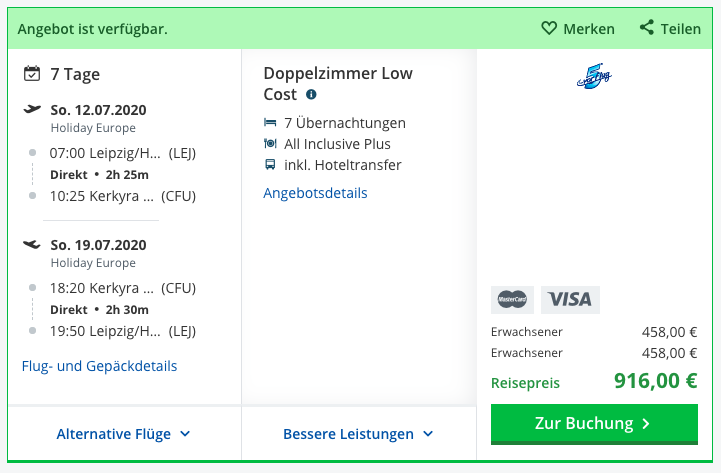Korfu Neueröffnung