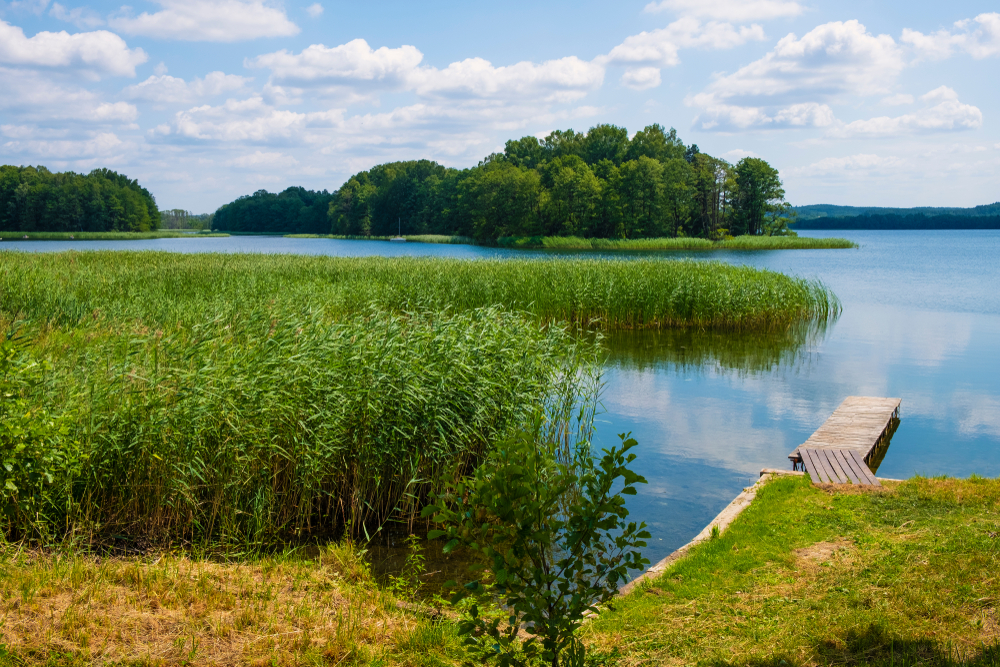 Masurische Seenplatte in Polen