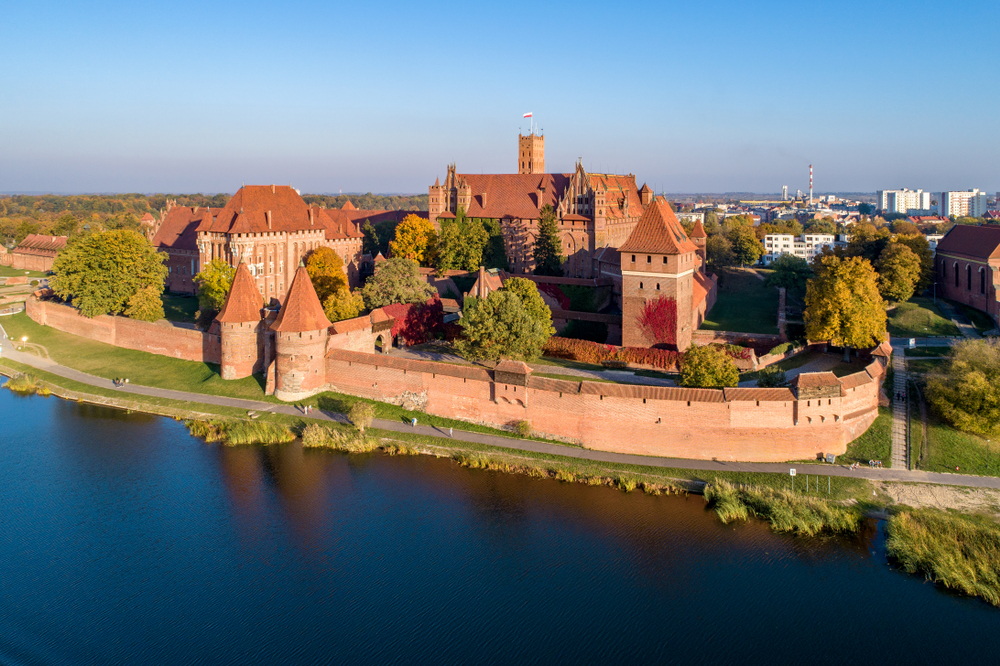 Die mittelalterliche Marienburg, Polen