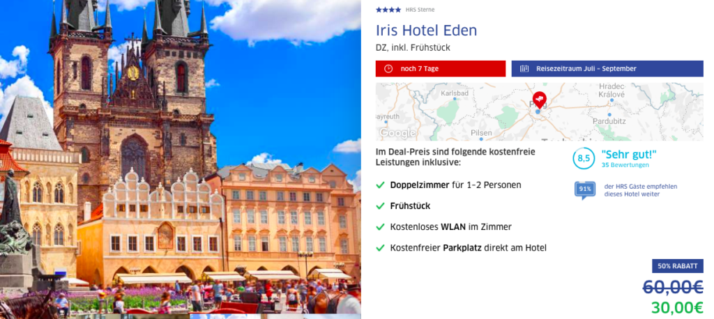 Prag Reise
