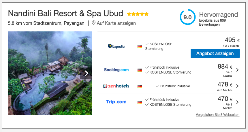 Bali Reise