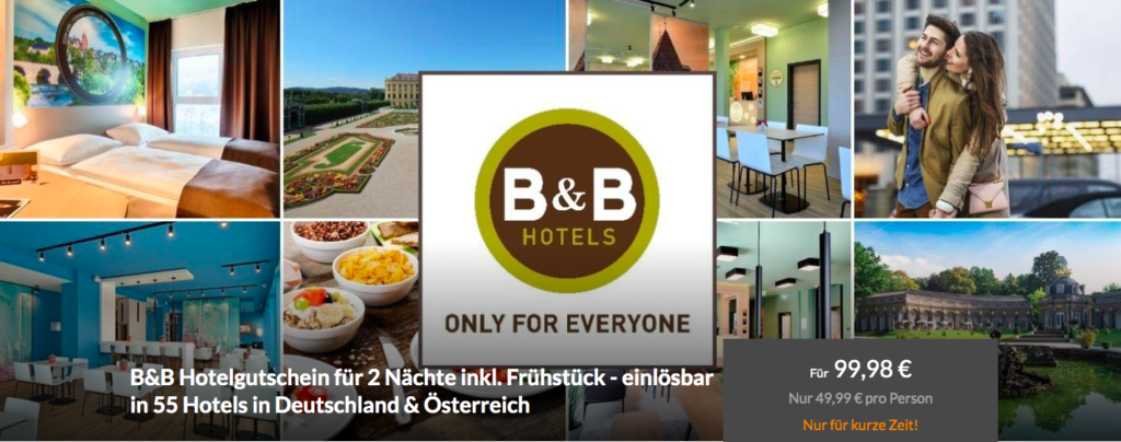 B&B Hotel Gutschein
