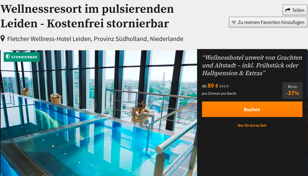 Fletcher Wellness Hotel Leiden