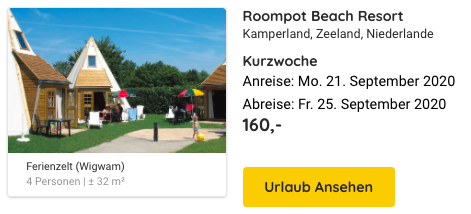 Glamping in den Niederlanden