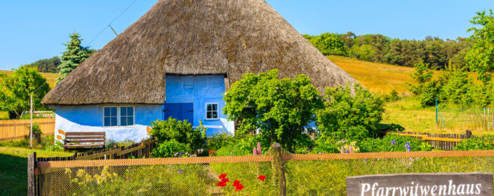 Rügen, Traditionelles Haus, Deutschland