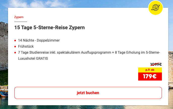 Zypern Rundreise
